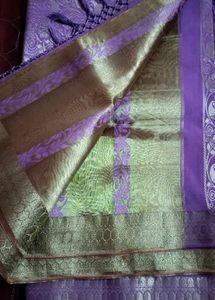 BANARSI TISSUE SAREE WITHOUT BLOUSE