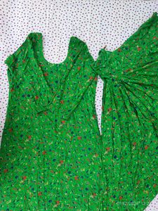 Warm Green Suit Set