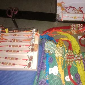 Rakhi Sets - Traditional Indian Bracelets