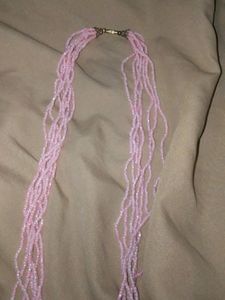 Pink Beads Necklace ❤️