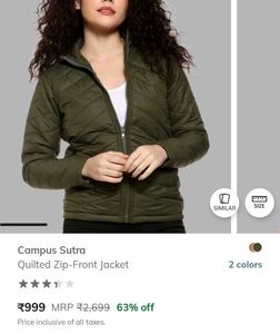 Olive Colour Jacket