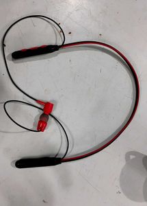 Red & Black Wierd Earbuds
