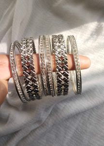 Silver Bangles