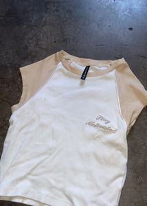 White Beautiful Crop Top