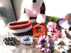 🟢 Hair Band Rubbers &amp; Scrunchies