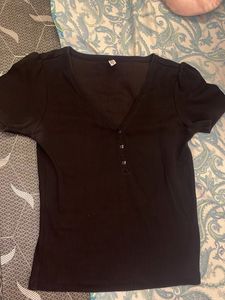 Cute Black Top