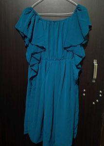 Blue Trendy Dress