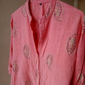 Elegant Pink Kurta