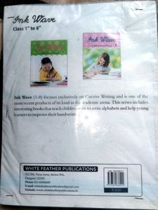 Ink Wave Cursive Writing Book| For Class 1 2 3
