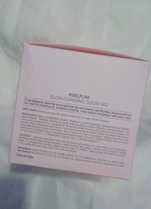 Pixel Pure Glow Cleansing Serum Pad