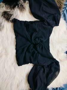 Black Crop Top