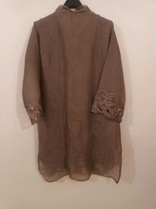 Coffee Brown Pakistani Suit
