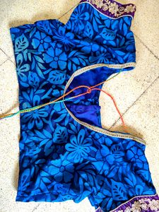 🔥sale🔥Blue 💙net  Blouse For Women