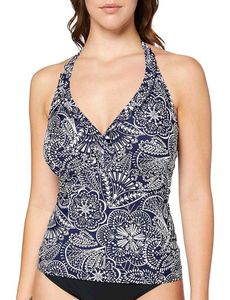 Printed Backless Top