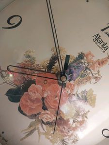 Ajanta Glass Made Wall Clock