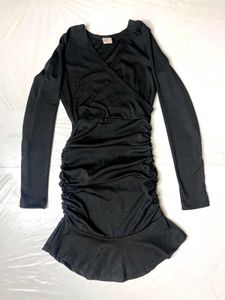 Black Mini bodycon Dress
