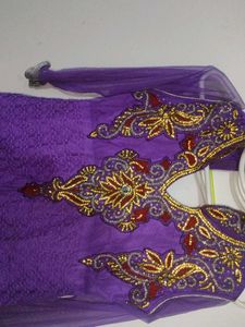 Purple Indian Dress