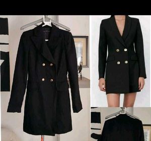 Black Long Blazer