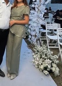 Two Piece Satin Set