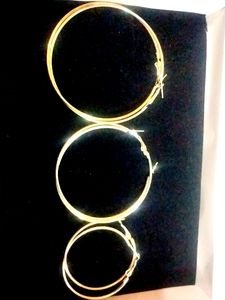 Hoops Earrings (Pack Of 3)