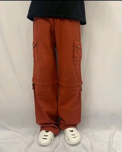 Unisex Red Cargo Pants (Price Drop!)