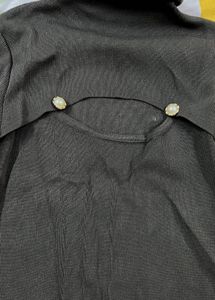 Cutout Turtleneck Top