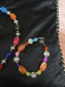 Colorful Beaded Jewelery Set