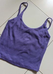 Back Cutout Crop Top