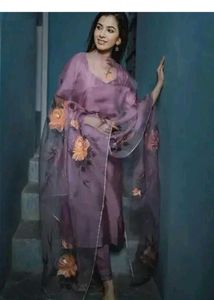 New Organza Kurta Set