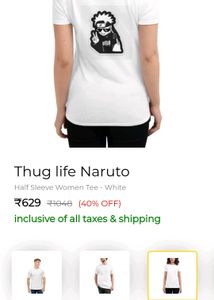 Thug Life Naruto Tee