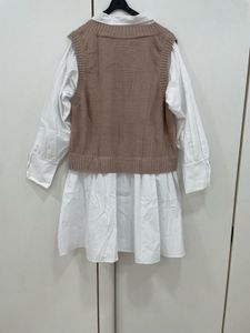 ✨ INSTA-CHIC: RIVER ISLAND Layered Knit Midi! 🤍🧶