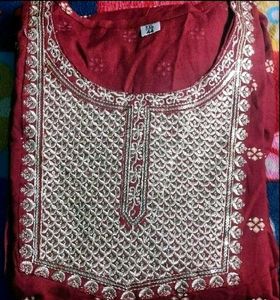 beautiful party wear naira cut kurti pant Dupatta