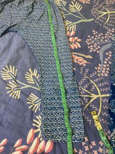 Pure Cotton Kurta Set With Dupatta