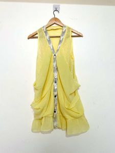 Sunshine Drap Sequence Top A