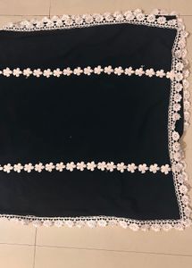 Black embroidered Kurta