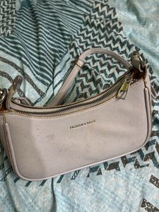 Trendy Light Grey Shoulder Bag – Everyday Casual &amp;
