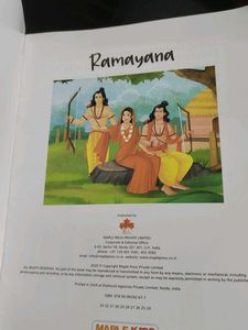 Ramayana Maple Kids Book