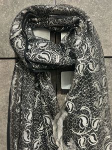 Sheer Lace Silver Dupatta