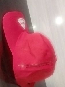 Red Sports Cap