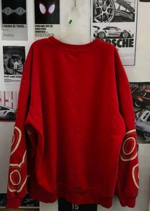Red Patterned Sweater