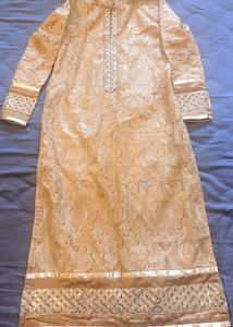 Golden Designer  Party Dress