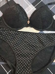 combo Of Four Imported Fabric Bra N Panty