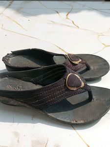 Wanderland Black Sandals