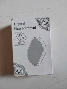 Crystal hair remover epilator