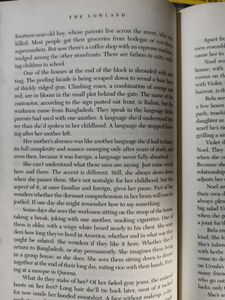The Lowland by Jhumpa Lahiri