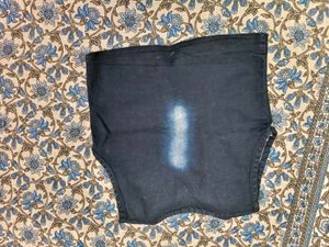 Denim Embellished half jacket for 5-7 years girl