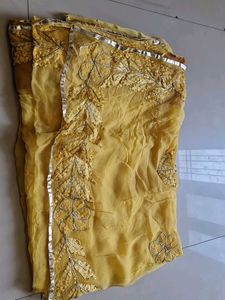 Yellow Saree