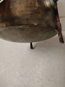 Vintage Brass Tank Kerosene Pressure Stove &amp; 2 Telephone Diaries 40+ Yrs