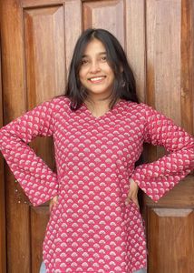 Stylish Pintresty Vibes Short Kurti
