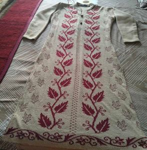 Wool Blend Kurta and Palazzo Set